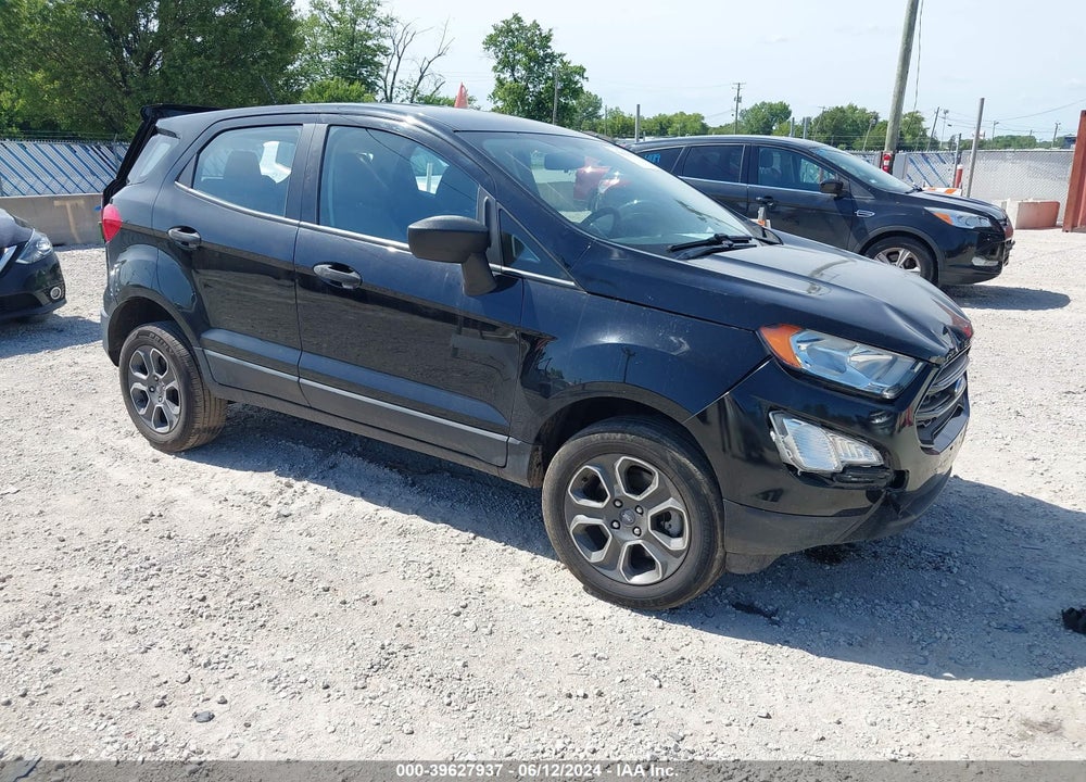 2019 FORD ECOSPORT S VIN: MAJ6S3FL1KC252368