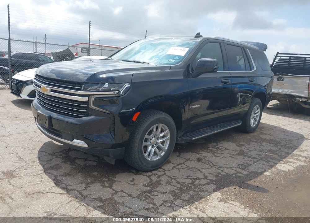 2021 CHEVROLET TAHOE 4WD LT VIN: 1GNSKNKD0MR239671