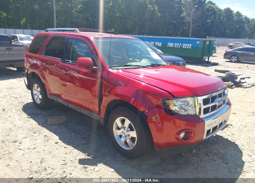 2012 FORD ESCAPE LIMITED VIN: 1FMCU0EG9CKA98179