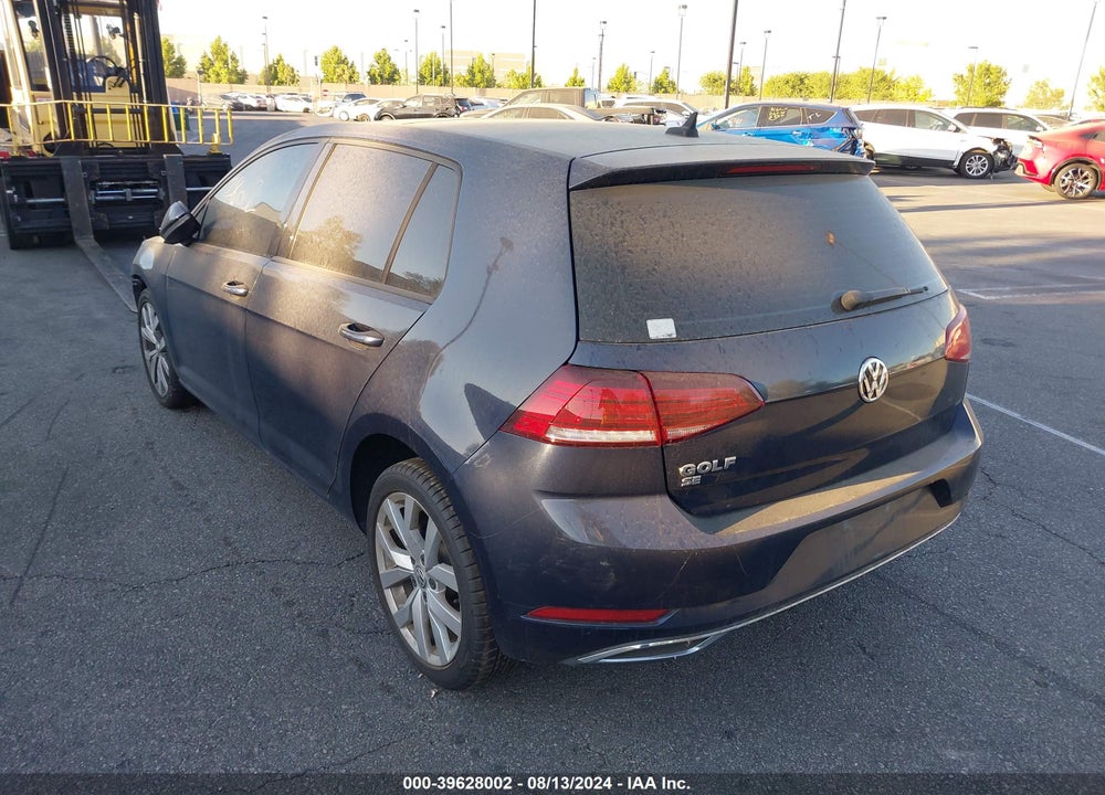 2019 VOLKSWAGEN GOLF 1.4T S/1.4T SE VIN: 3VWW57AU7KM029837