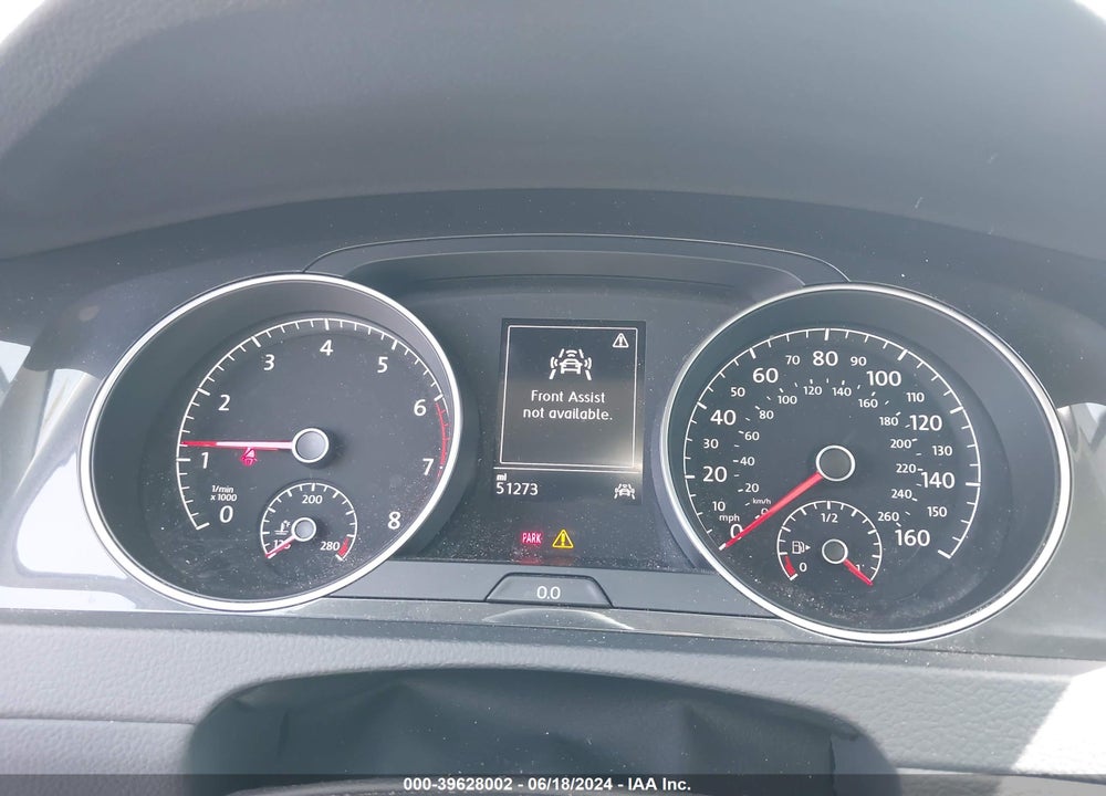 2019 VOLKSWAGEN GOLF 1.4T S/1.4T SE VIN: 3VWW57AU7KM029837