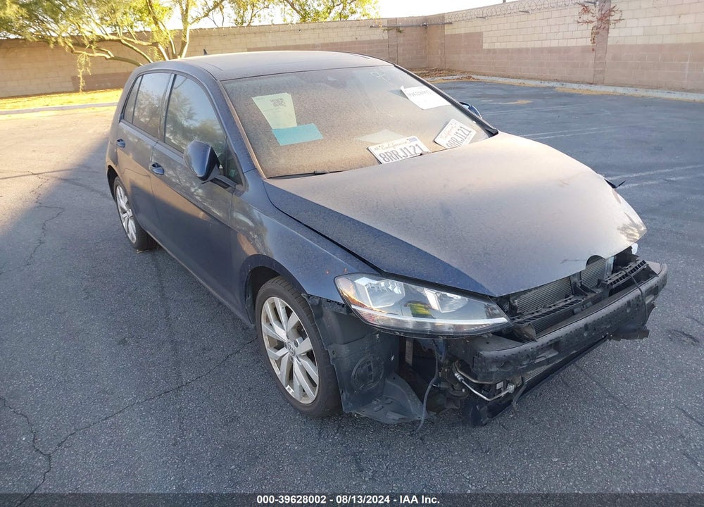 2019 VOLKSWAGEN GOLF 1.4T S/1.4T SE VIN: 3VWW57AU7KM029837