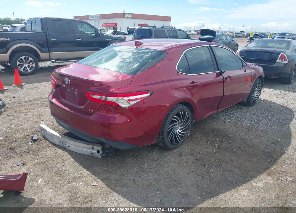 2020 TOYOTA CAMRY LE VIN: 4T1C11AK0LU380532