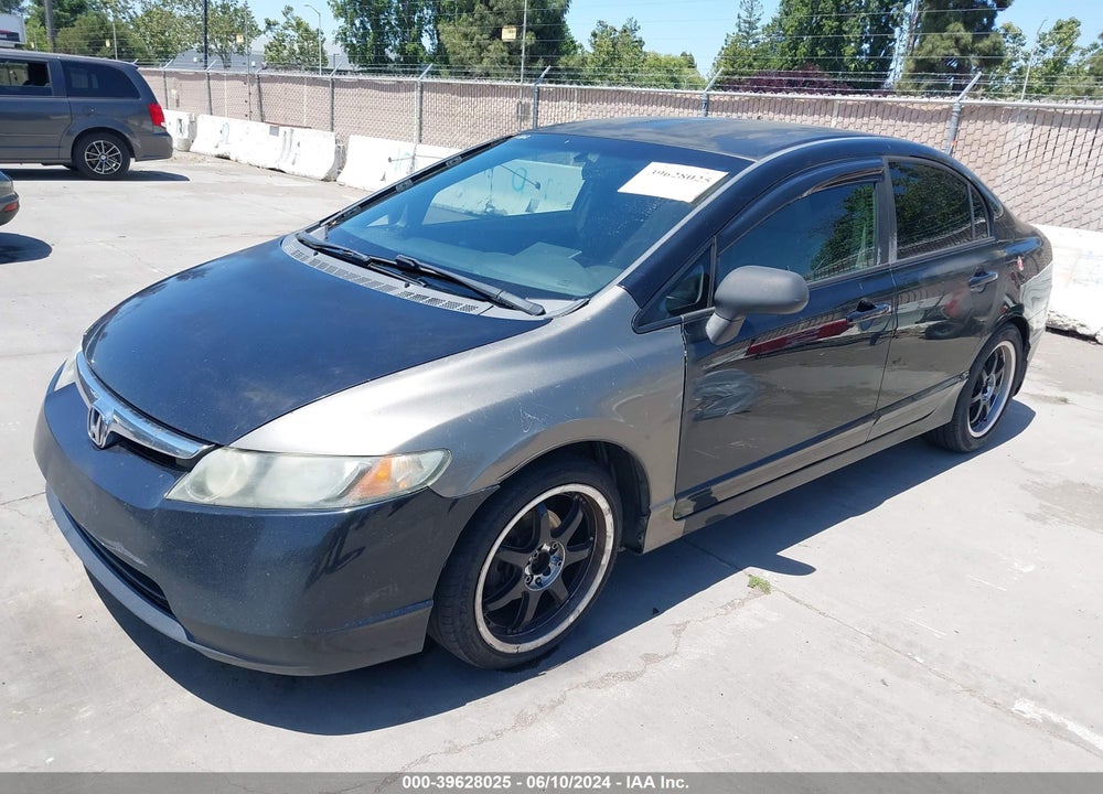 2008 HONDA CIVIC LX VIN: 2HGFA16508H323957