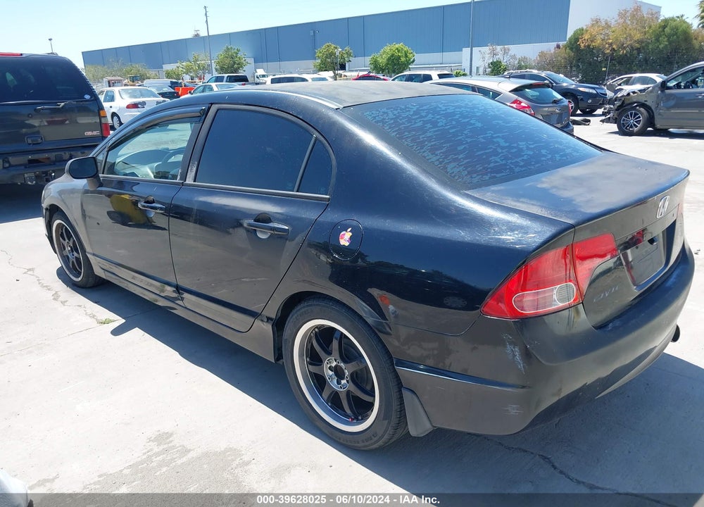 2008 HONDA CIVIC LX VIN: 2HGFA16508H323957