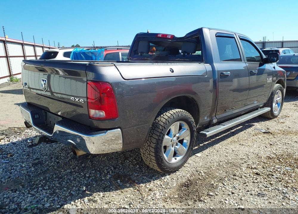 2017 RAM 1500 BIG HORN 4X4 5'7 BOX VIN: 1C6RR7LTXHS597290