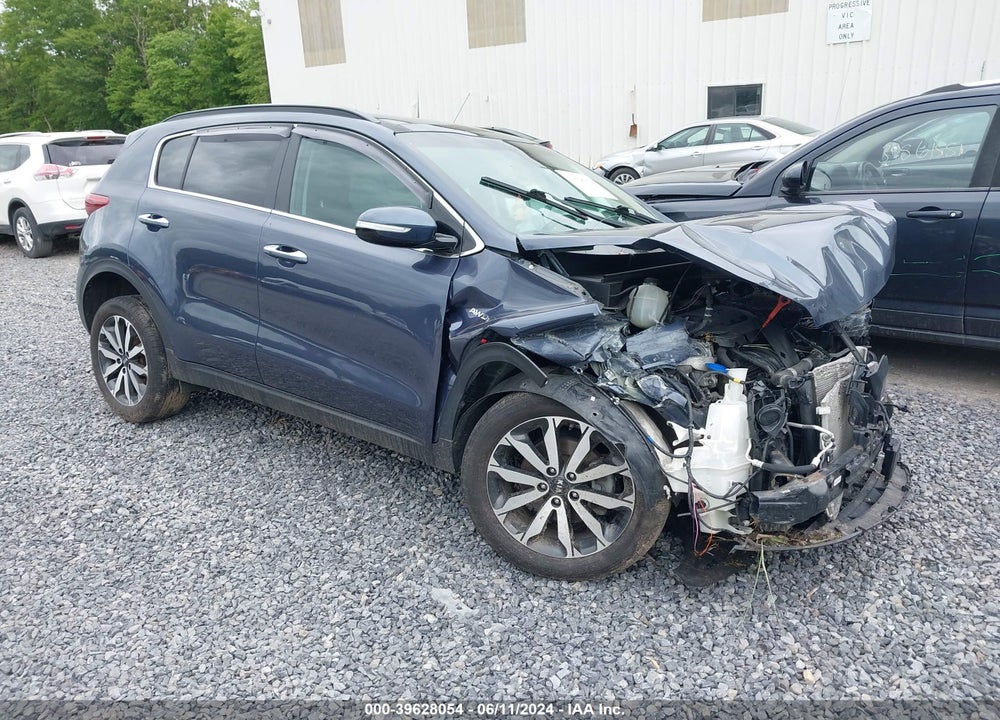 2018 KIA SPORTAGE EX VIN: KNDPNCACXJ7486240