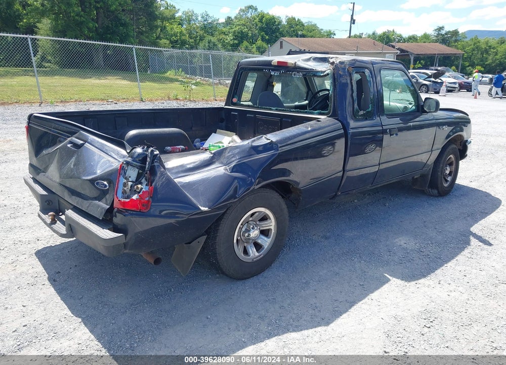 2000 FORD RANGER XL/XLT VIN: 1FTYR14V0YTA66904