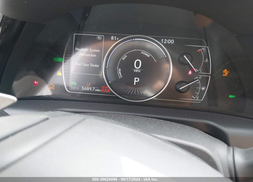 2023 LEXUS ES 300H LUXURY VIN: 58AEA1C10PU032998