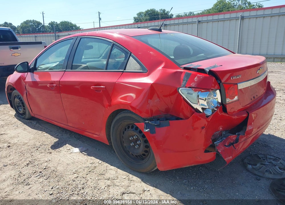 2015 CHEVROLET CRUZE LS AUTO VIN: 1G1PA5SH9F7128905