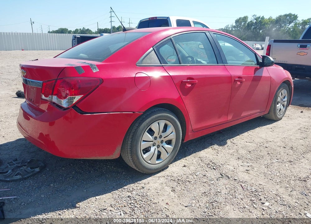 2015 CHEVROLET CRUZE LS AUTO VIN: 1G1PA5SH9F7128905