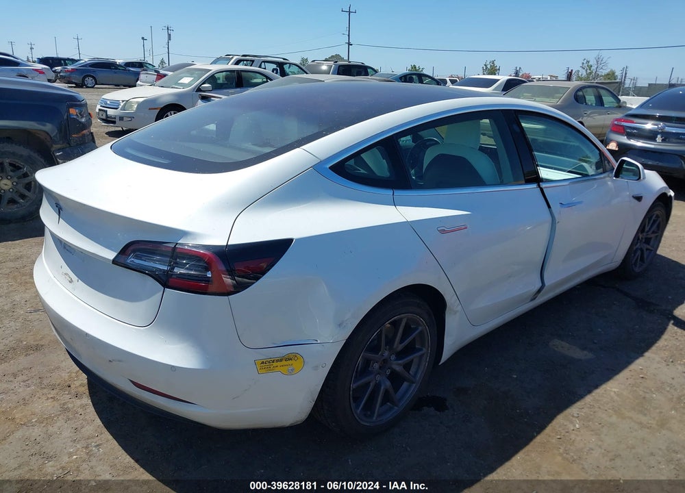 2018 TESLA MODEL 3 LONG RANGE/PERFORMANCE VIN: 5YJ3E1EB0JF135660