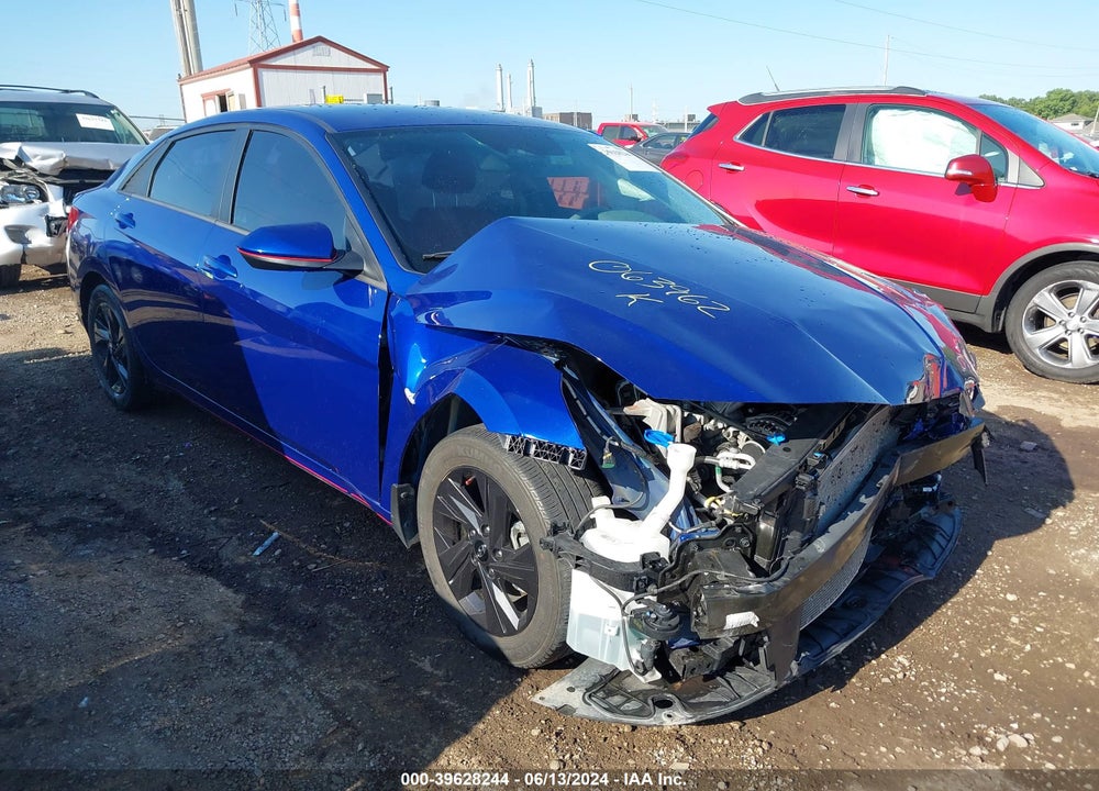 2022 HYUNDAI ELANTRA SEL VIN: 5NPLM4AGXNH063962