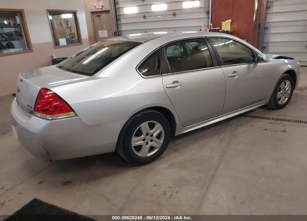2010 CHEVROLET IMPALA LS VIN: 2G1WA5EK6A1112296