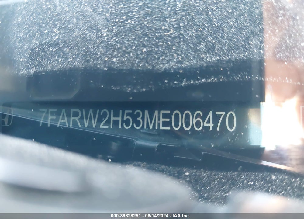 2021 HONDA CR-V AWD EX VIN: 7FARW2H53ME006470