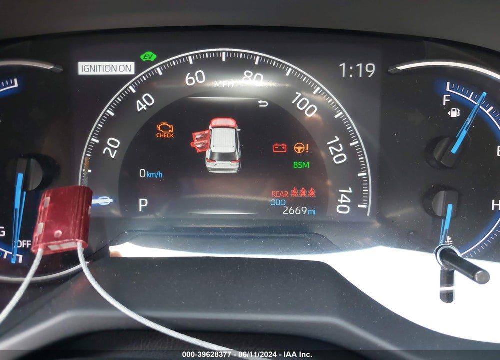 2024 TOYOTA RAV4 HYBRID XLE VIN: 2T3RWRFV8RW202669