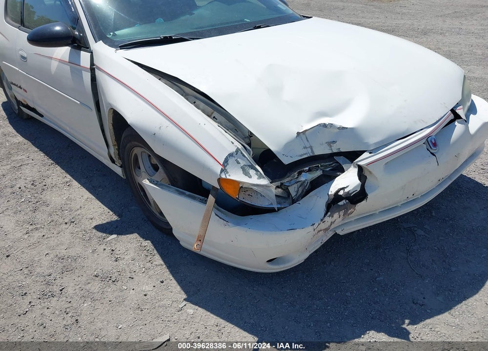 2001 CHEVROLET MONTE CARLO SS VIN: 2G1WX15K519251764