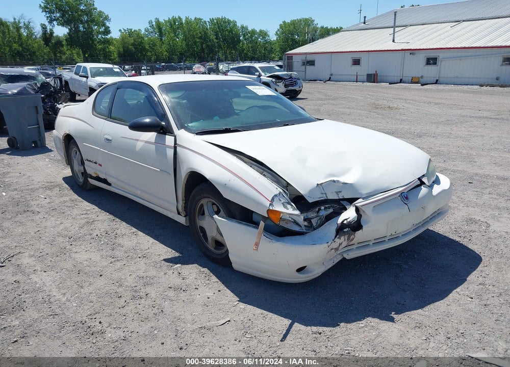 2001 CHEVROLET MONTE CARLO SS VIN: 2G1WX15K519251764