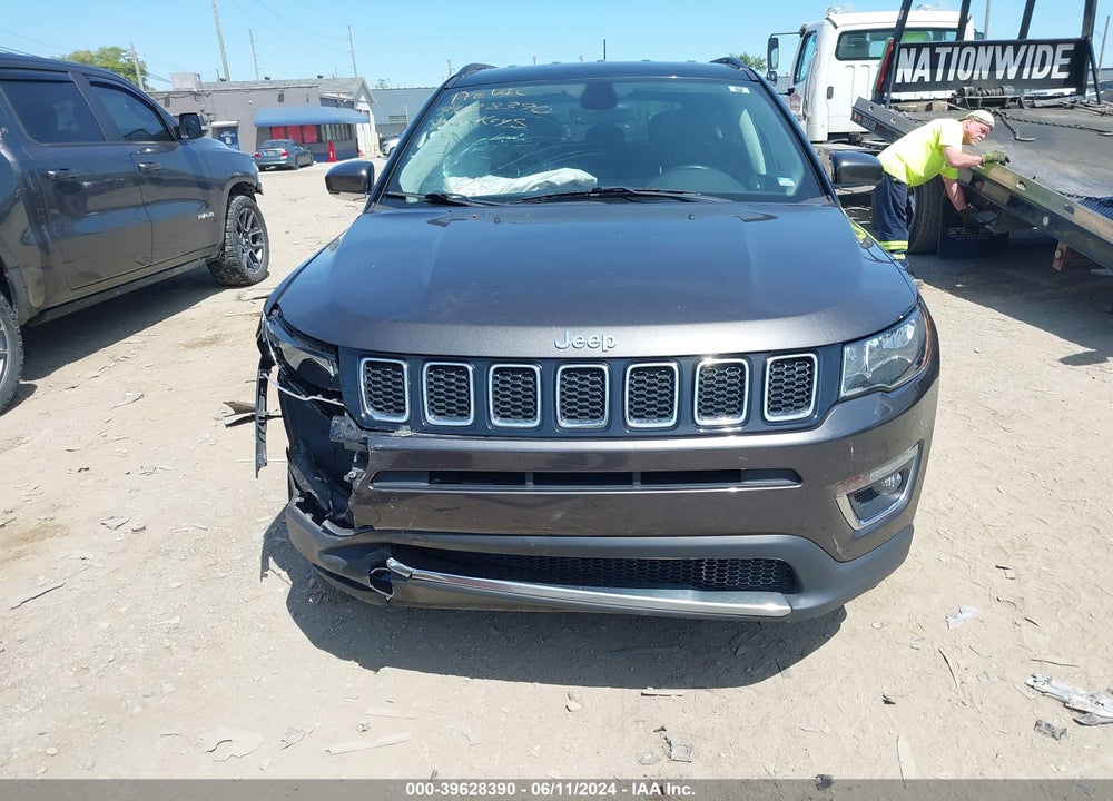 2018 JEEP COMPASS LIMITED 4X4 VIN: 3C4NJDCB6JT395622
