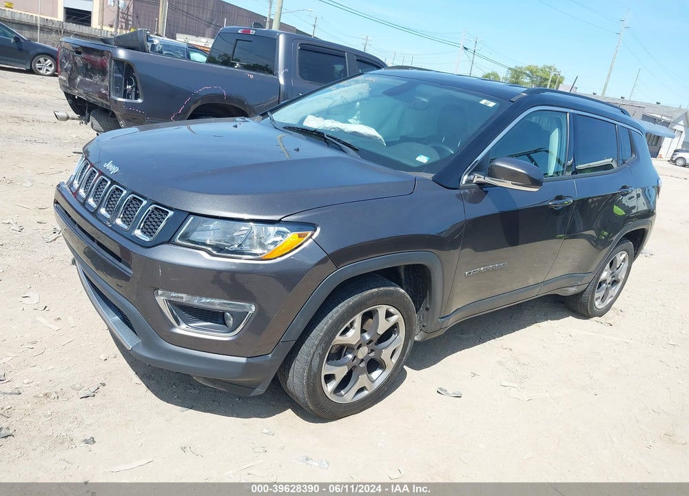 2018 JEEP COMPASS LIMITED 4X4 VIN: 3C4NJDCB6JT395622