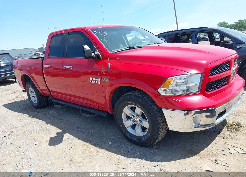 2013 RAM 1500 SLT VIN: 1C6RR7GTXDS622399