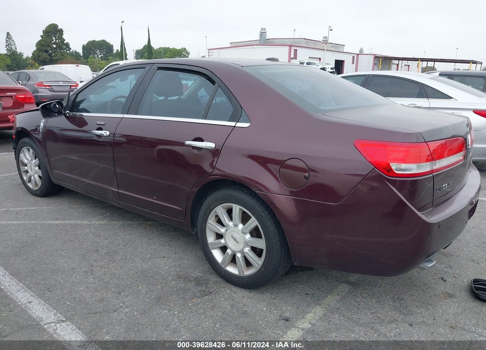 2012 LINCOLN MKZ VIN: 3LNHL2GC4CR824329
