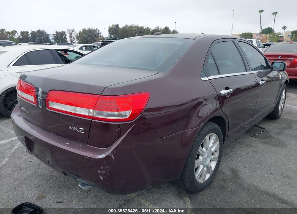 2012 LINCOLN MKZ VIN: 3LNHL2GC4CR824329