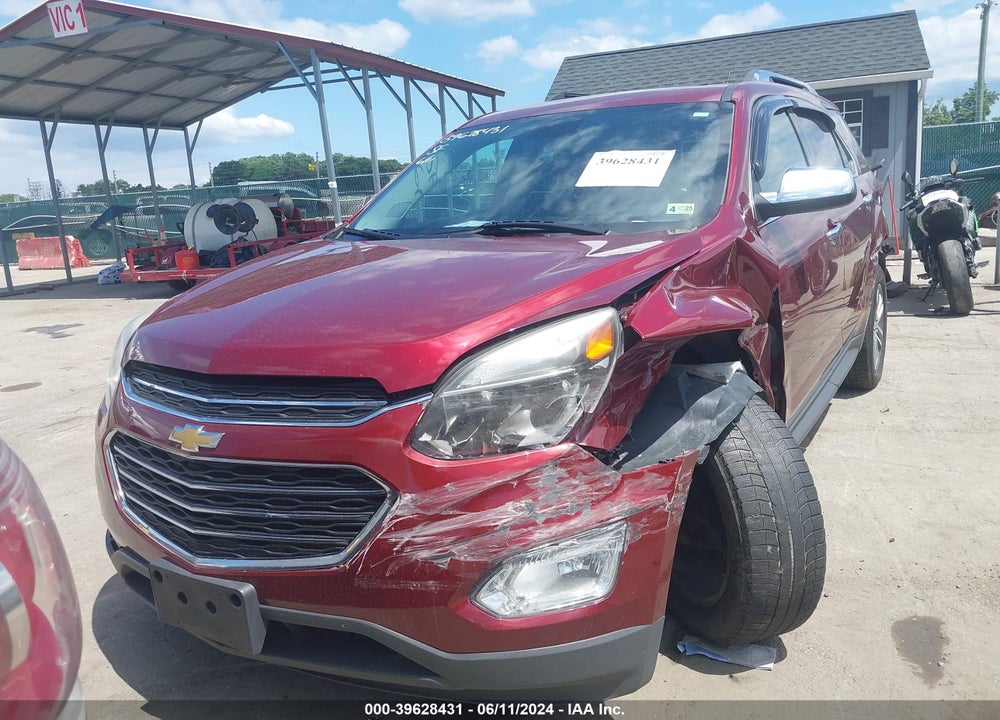 2016 CHEVROLET EQUINOX LTZ VIN: 2GNFLGEK7G6295076