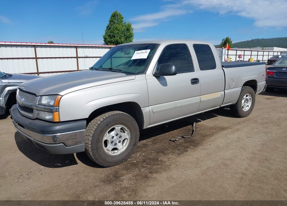 2004 CHEVROLET SILVERADO 1500 LS VIN: 1GCEK19V04Z297826