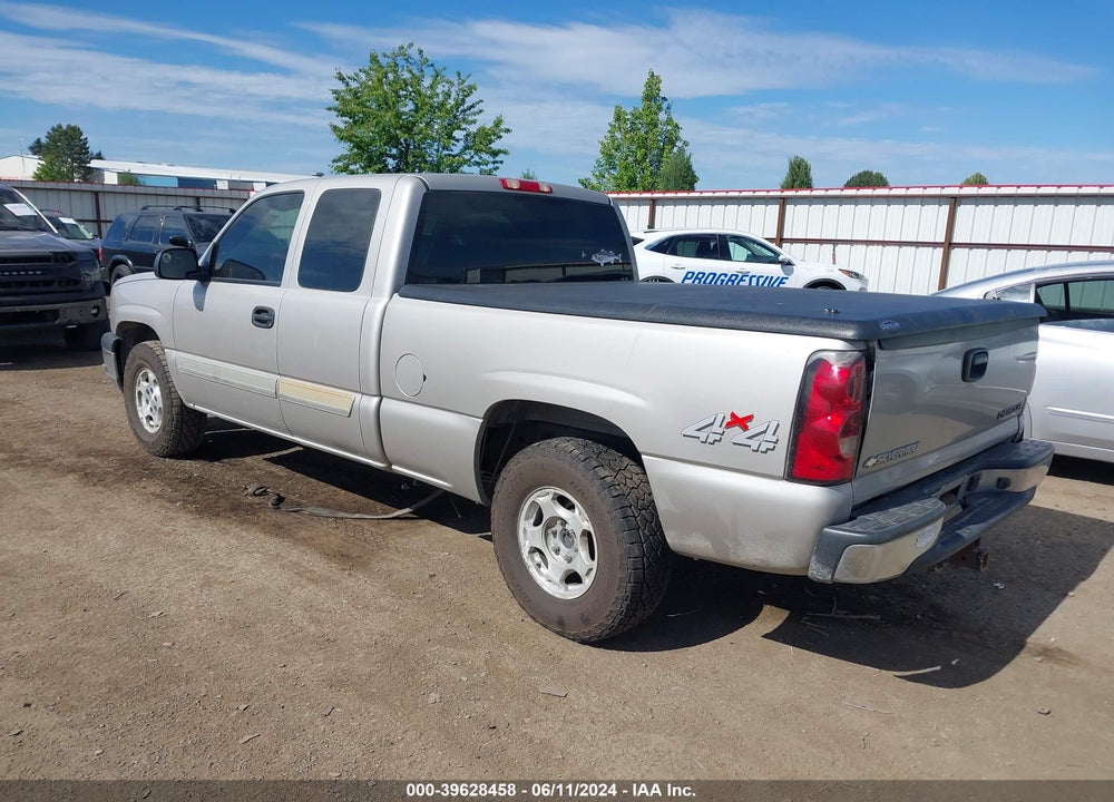 2004 CHEVROLET SILVERADO 1500 LS VIN: 1GCEK19V04Z297826