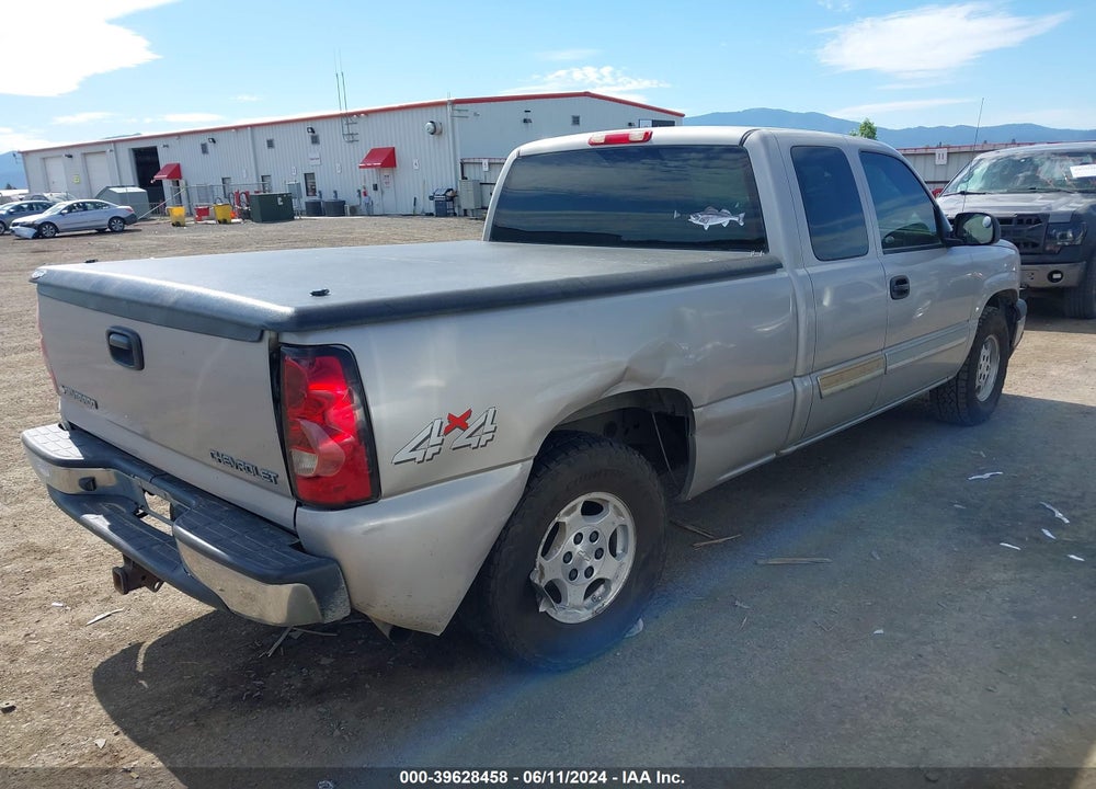 2004 CHEVROLET SILVERADO 1500 LS VIN: 1GCEK19V04Z297826