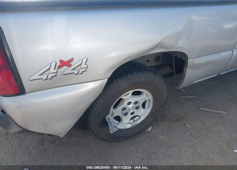 2004 CHEVROLET SILVERADO 1500 LS VIN: 1GCEK19V04Z297826