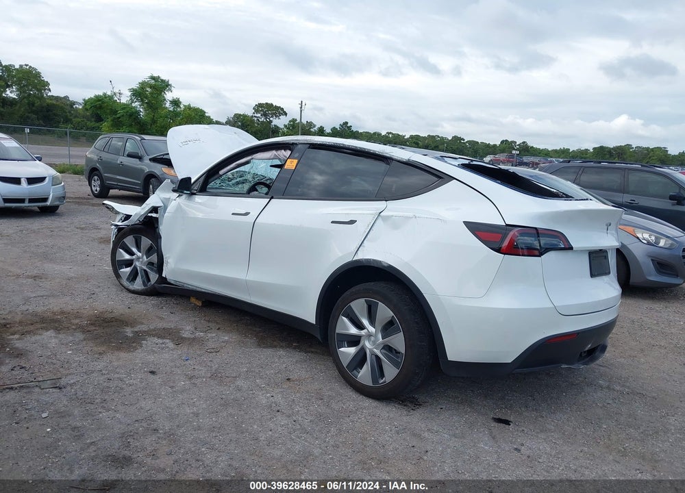 2021 TESLA MODEL Y LONG RANGE DUAL MOTOR ALL-WHEEL DRIVE VIN: 5YJYGDEE9MF255067