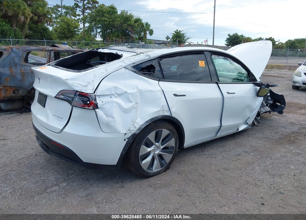 2021 TESLA MODEL Y LONG RANGE DUAL MOTOR ALL-WHEEL DRIVE VIN: 5YJYGDEE9MF255067