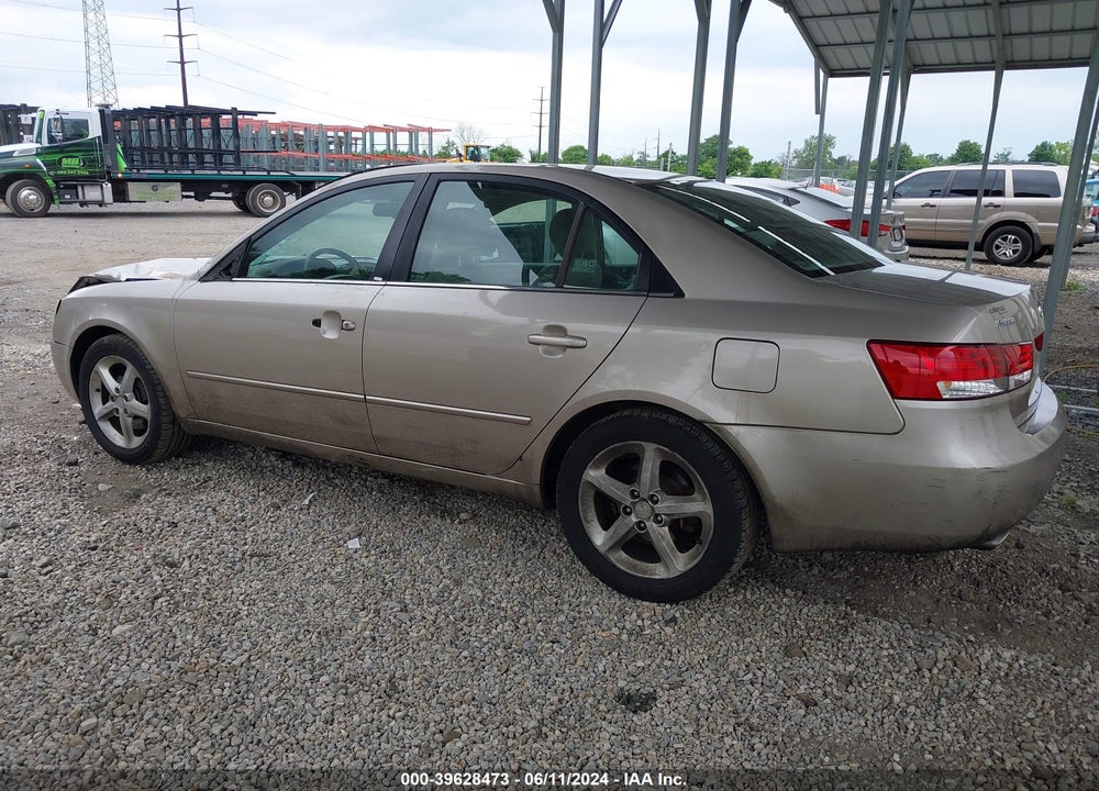 2007 HYUNDAI SONATA LIMITED/SE V6 VIN: 5NPEU46F27H224266