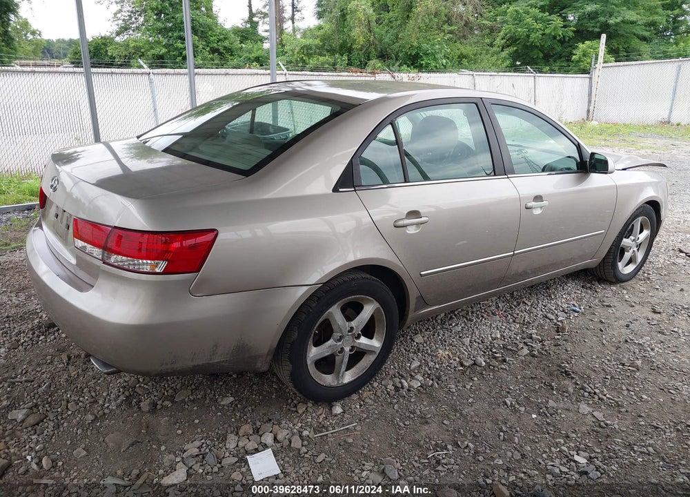 2007 HYUNDAI SONATA LIMITED/SE V6 VIN: 5NPEU46F27H224266