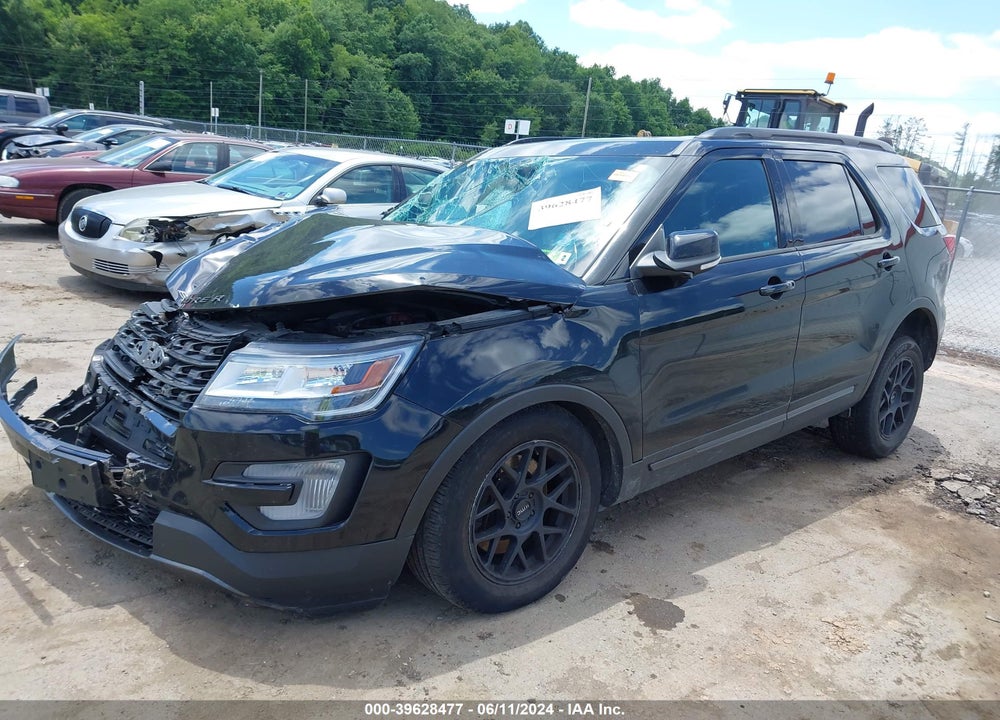 2017 FORD EXPLORER VIN: 1FM5K8D83HGE20980