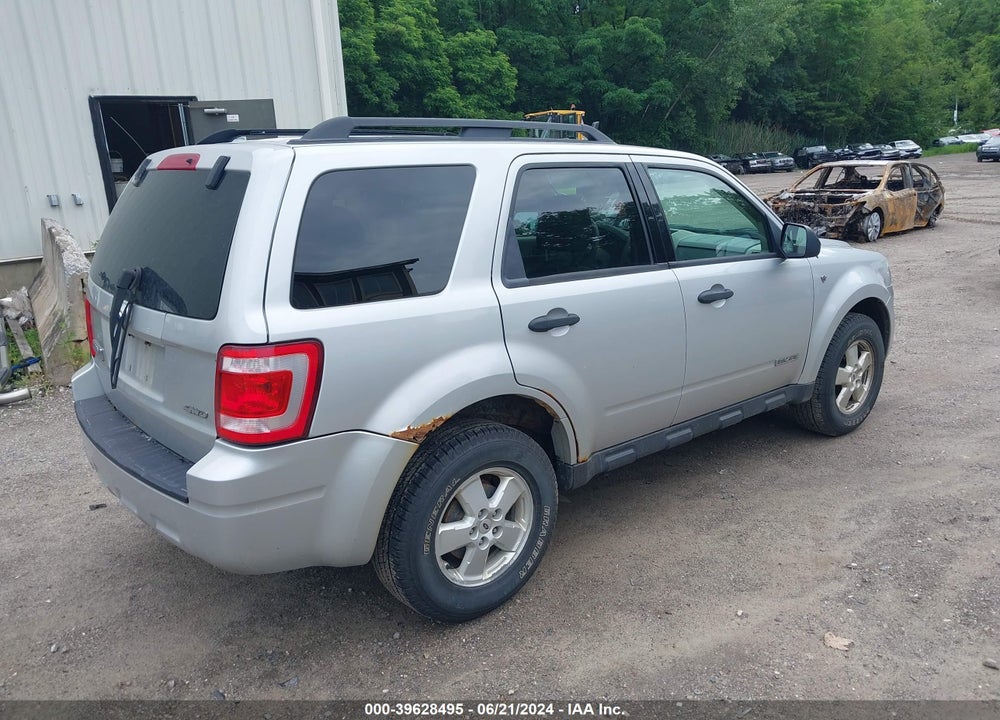 2008 FORD ESCAPE XLT VIN: 1FMCU93148KA83874