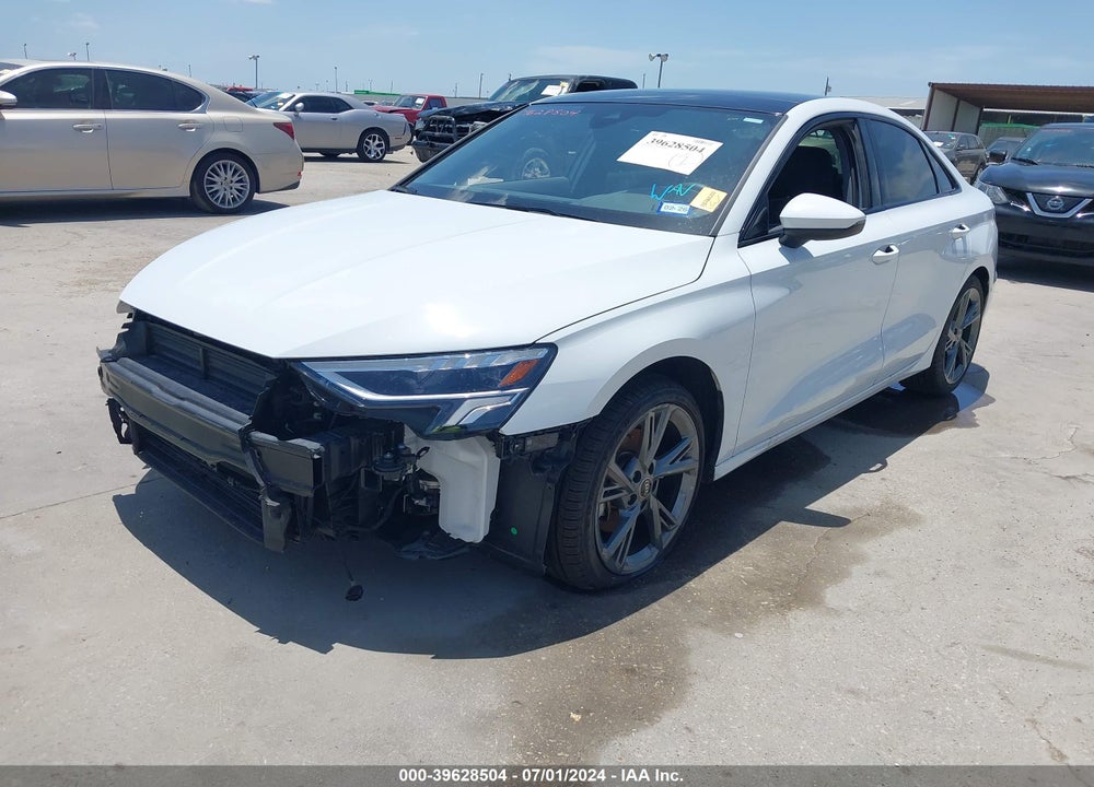 2024 AUDI A3 PREMIUM 40 TFSI QUATTRO S TRONIC VIN: WAUGUDGY4RA074287