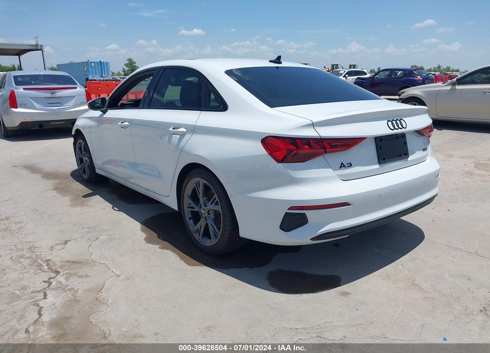 2024 AUDI A3 PREMIUM 40 TFSI QUATTRO S TRONIC VIN: WAUGUDGY4RA074287