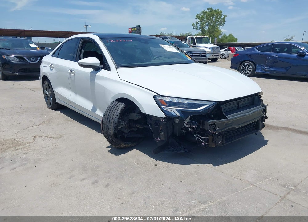 2024 AUDI A3 PREMIUM 40 TFSI QUATTRO S TRONIC VIN: WAUGUDGY4RA074287