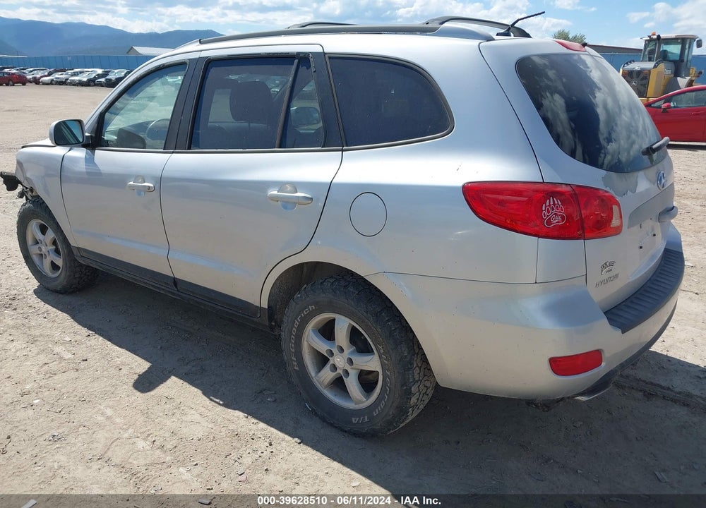 2007 HYUNDAI SANTA FE GLS VIN: 5NMSG13D77H000905
