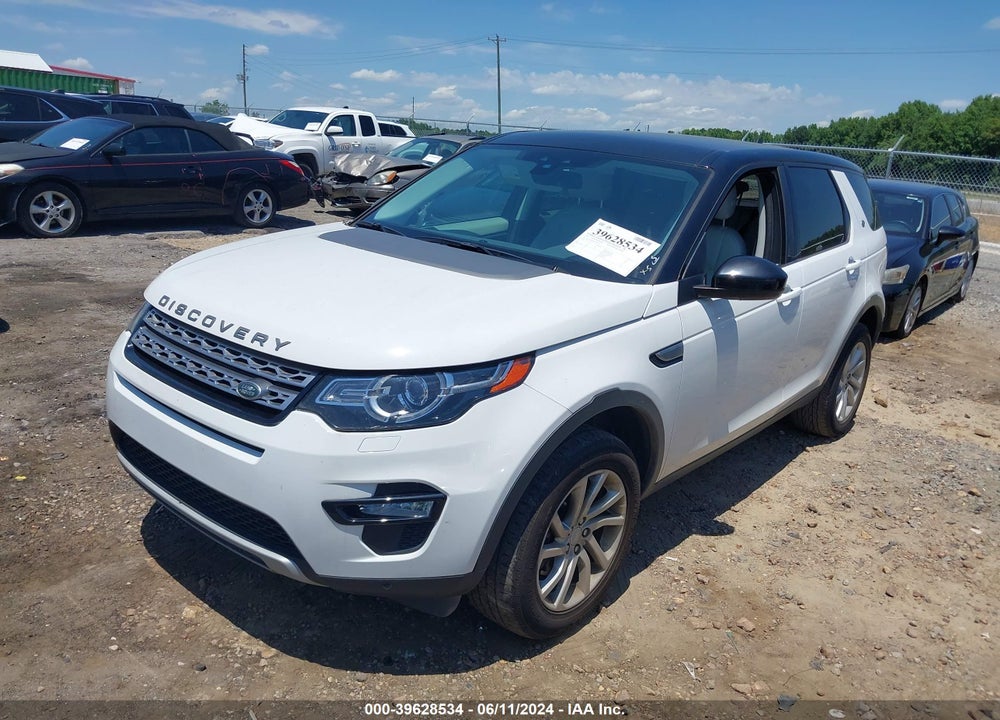 2016 LAND ROVER DISCOVERY SPORT HSE VIN: SALCR2BG3GH554257