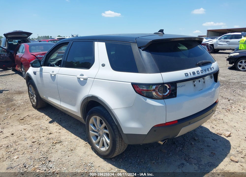 2016 LAND ROVER DISCOVERY SPORT HSE VIN: SALCR2BG3GH554257