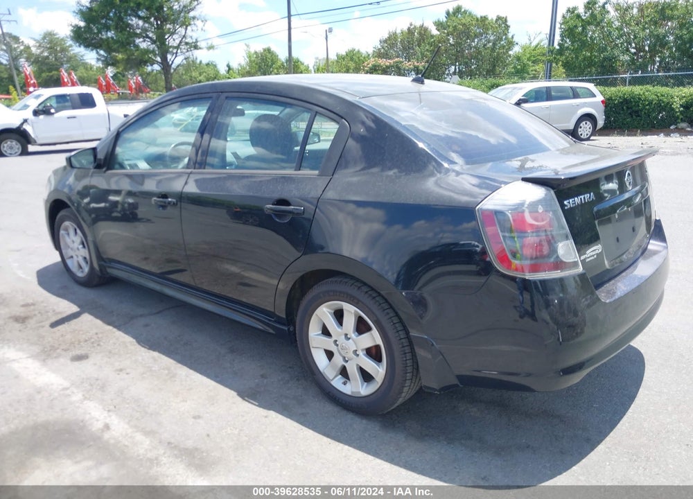 2011 NISSAN SENTRA 2.0SR VIN: 3N1AB6AP9BL658499