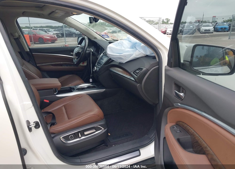 2019 ACURA MDX TECH PKG VIN: 5J8YD3H55KL009871