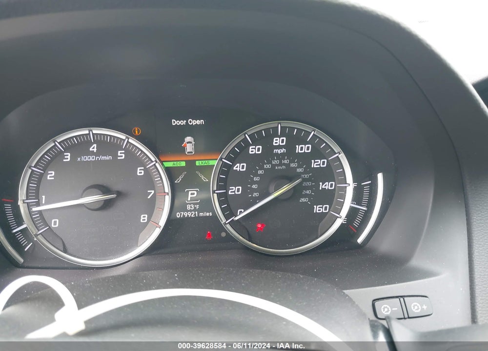 2019 ACURA MDX TECH PKG VIN: 5J8YD3H55KL009871