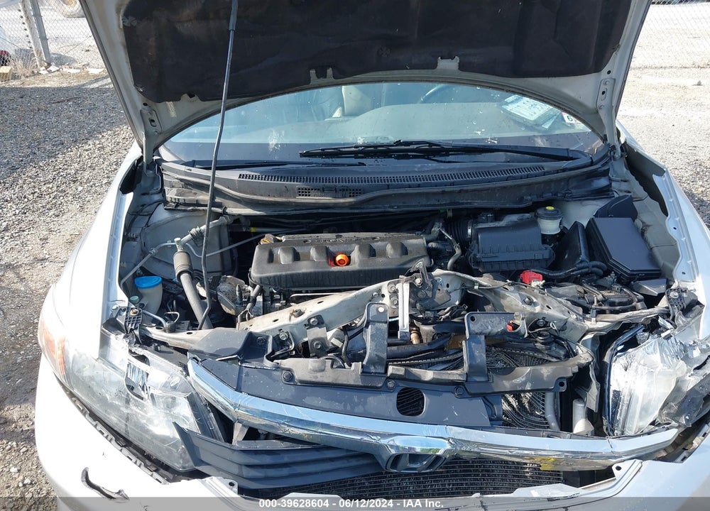 2012 HONDA CIVIC EX-L VIN: 2HGFB2F90CH550998