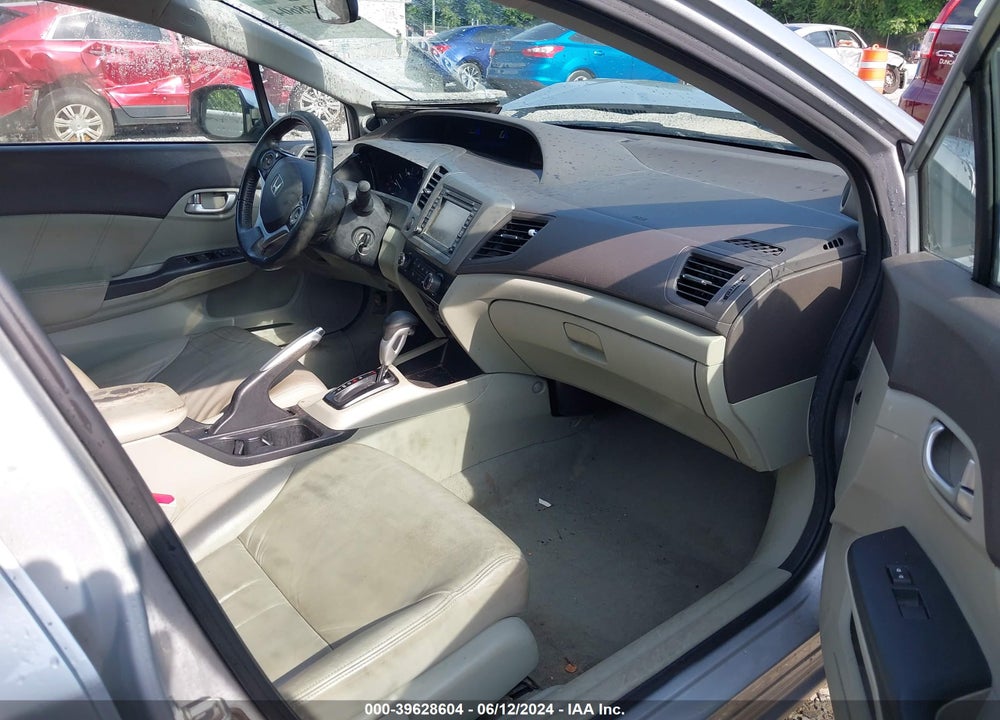 2012 HONDA CIVIC EX-L VIN: 2HGFB2F90CH550998
