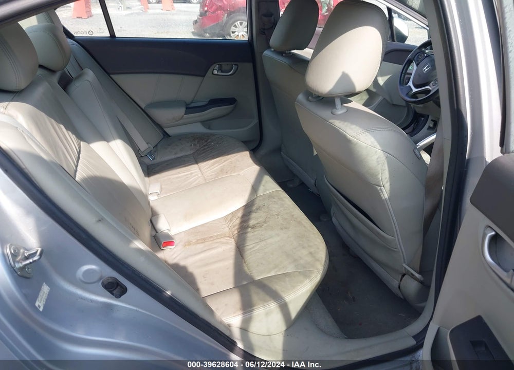 2012 HONDA CIVIC EX-L VIN: 2HGFB2F90CH550998
